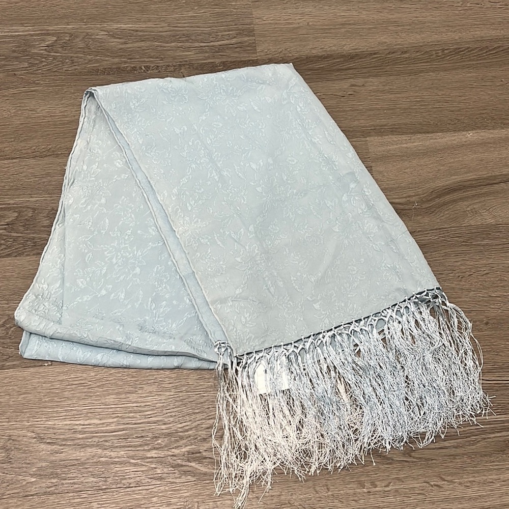 Mortada Women’s Icy Blue Shawl/Scarf - NWT